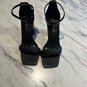 New in Box Black Heels size 8 1/2